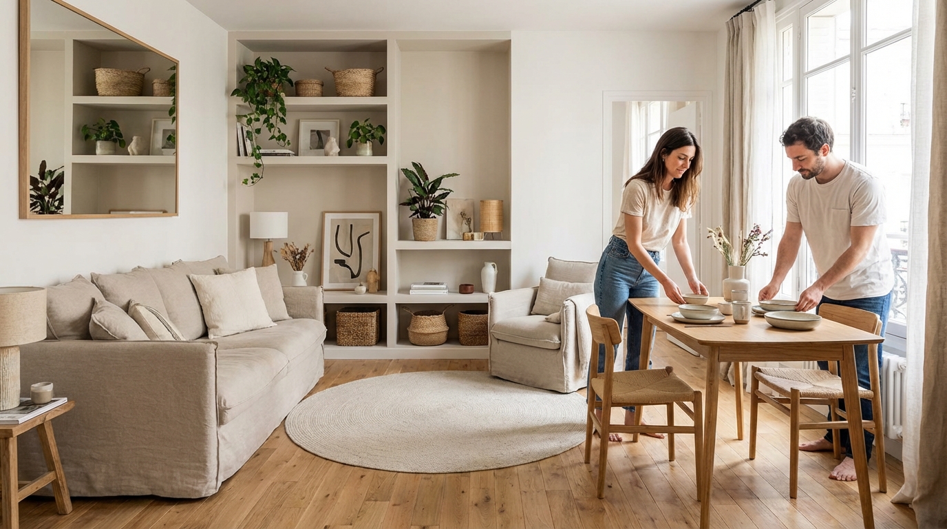 Aménager un salon salle à manger de 20m2 : nos meilleures astuces