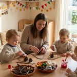 Bricolage de noël facile pour les maternelles en petite section