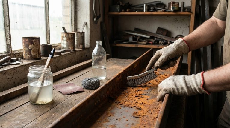 Comment enlever la rouille sur métal : méthodes efficaces
