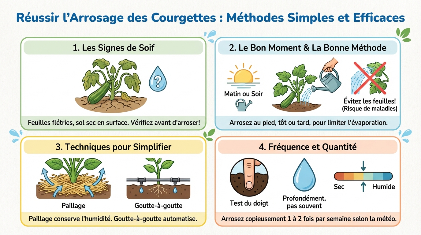 Techniques d'arrosage efficaces