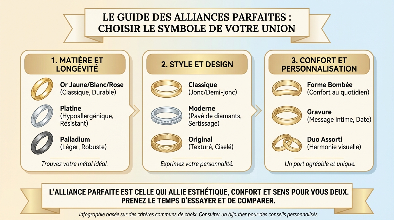 Comment choisir l'alliance parfaite ?