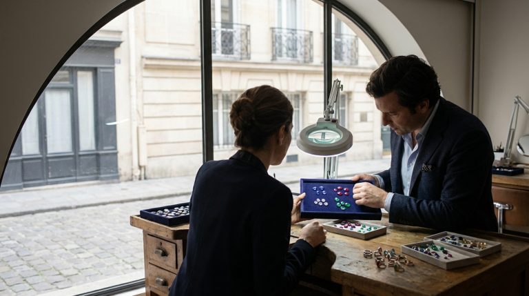 Découvrez les pierres de couleur à paris pour votre bague