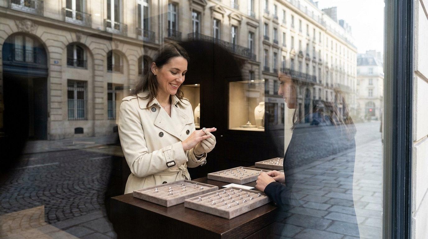 Découvrez les plus belles bagues en diamant à paris