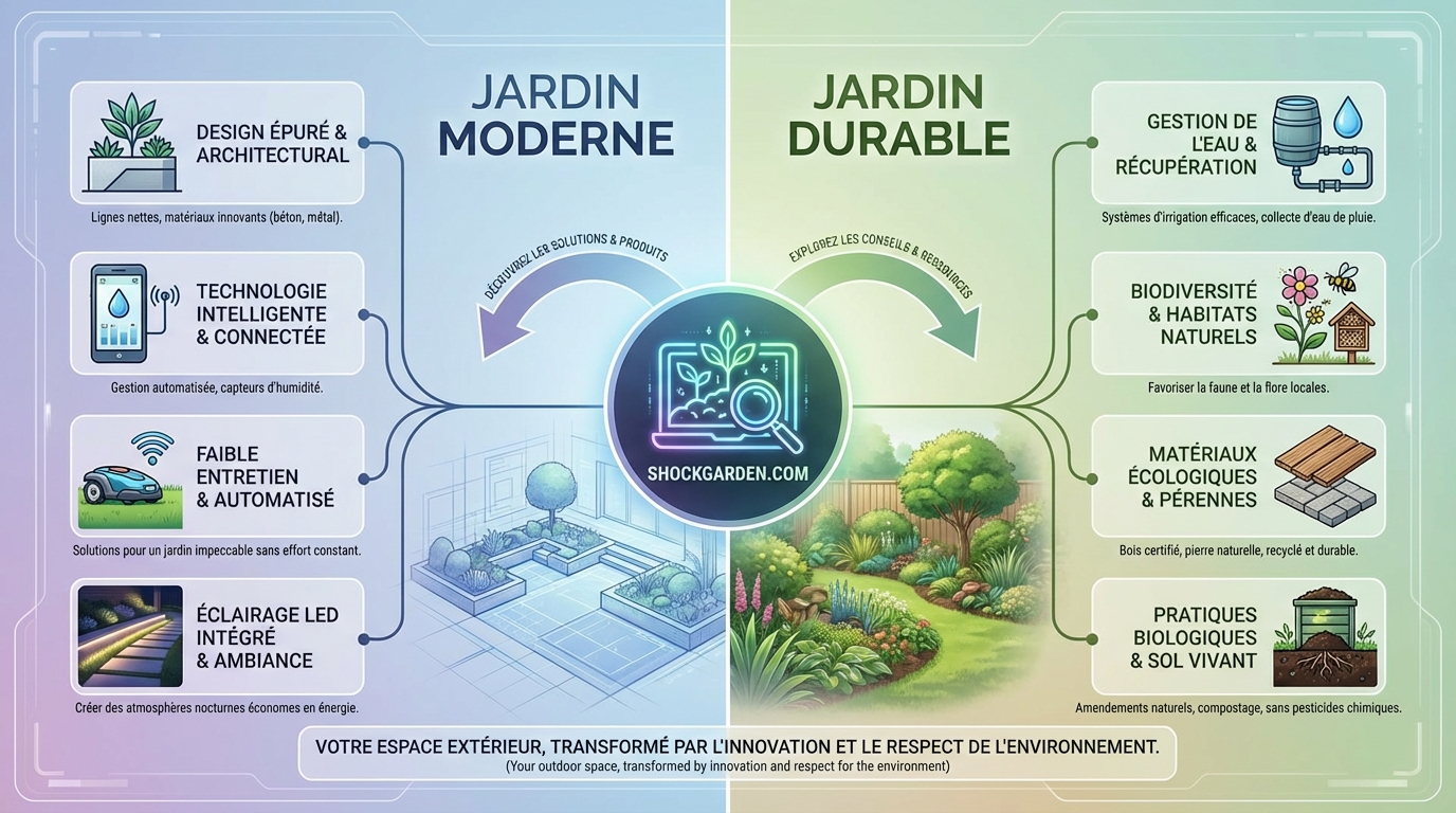 Astuces pour un jardin moderne