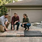 Guide complet pour choisir enrobé et pavés devant garage