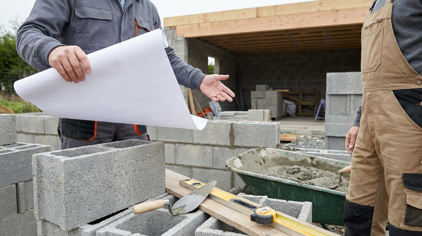 Le plan de garage en parpaing gratuit, votre guide complet