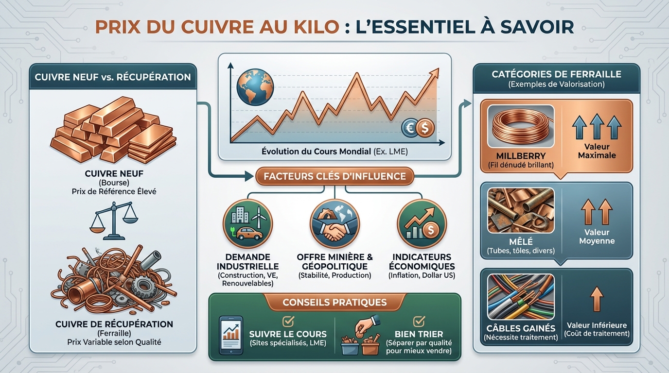 Comment acheter du cuivre au meilleur prix
