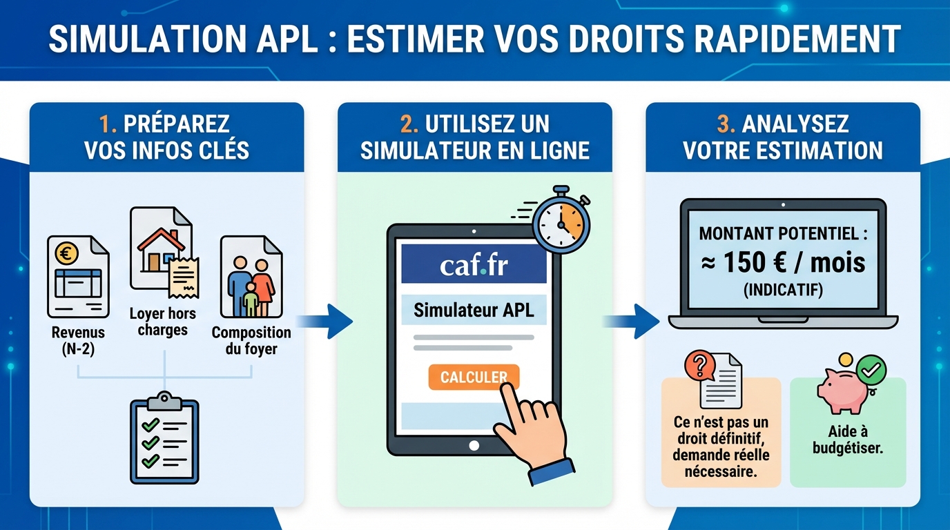 Comment réaliser une simulation APL ?