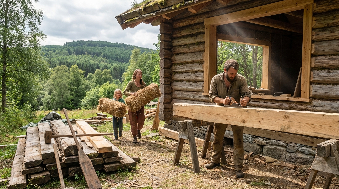 Tout savoir sur la fust maison : écologique et durable