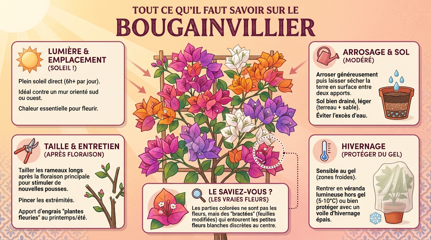 Entretien du bougainvillier