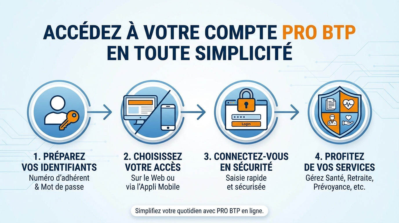 Fonctionnalités de l’espace mon compte