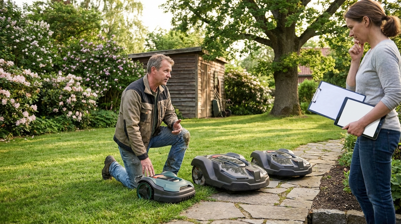 Choisir la meilleure tondeuse robot pour votre jardin