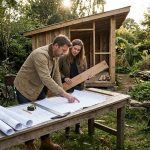 Comment concevoir un plan d'abri de jardin à une pente