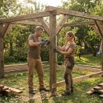Comment construire une pergola en bois fait maison
