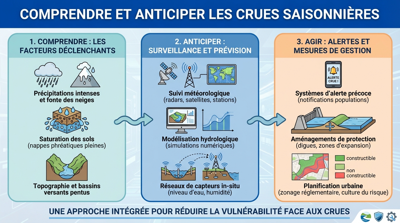 Comprendre et anticiper les crues saisonnières 1 Comment anticiper les crues ?