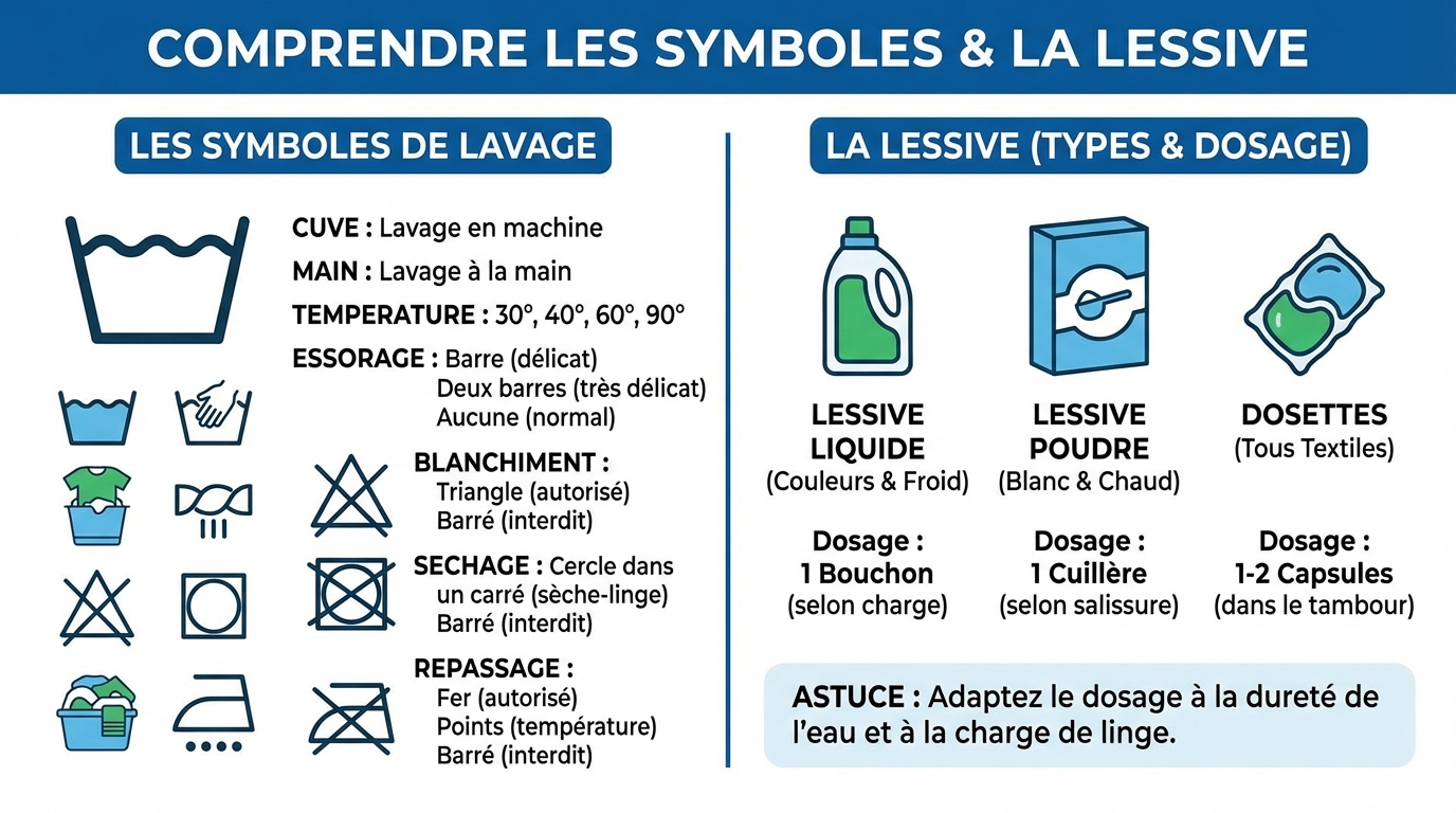 Comment utiliser la lessive