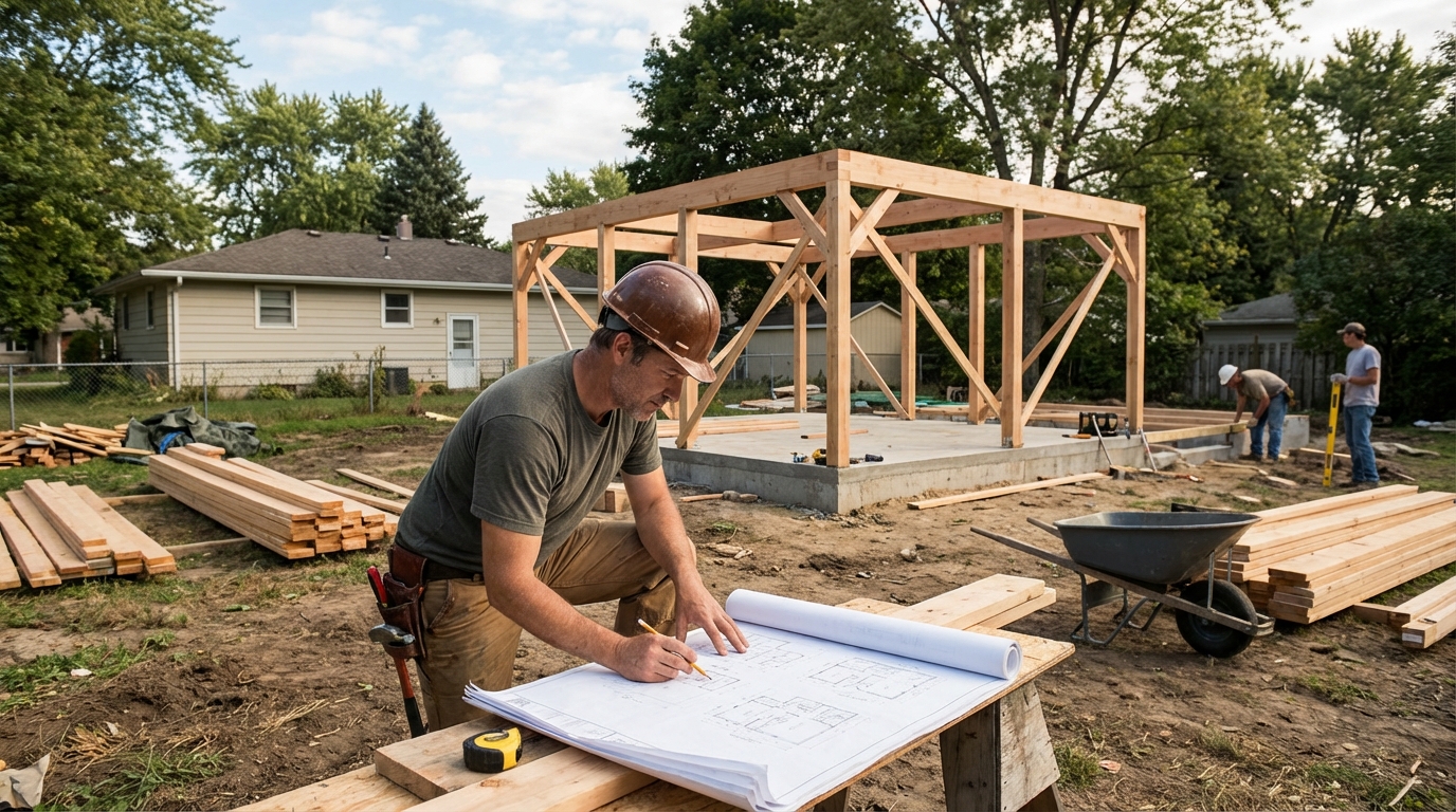 Construire un garage 40m2 sans permis de construire : mode d'emploi
