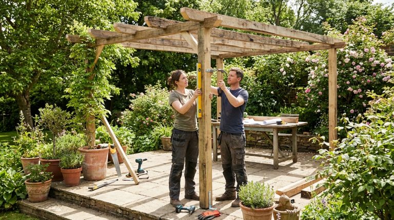 Home 2 Idées de pergola à faire soi-même pour votre jardin