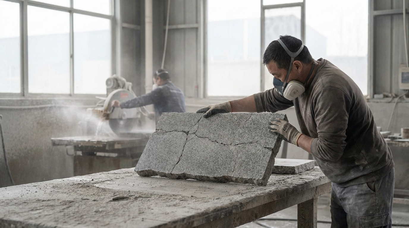 Plan de travail en granit : dangers à connaître