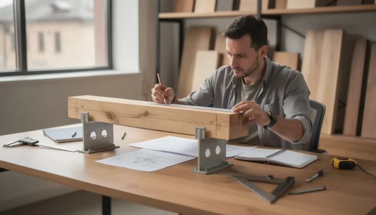 Calculer la section d'une poutre en bois sur 2 appuis