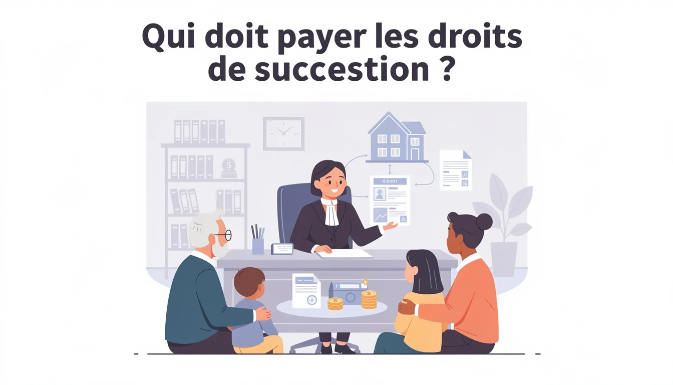 Qui doit payer les droits de succession ?