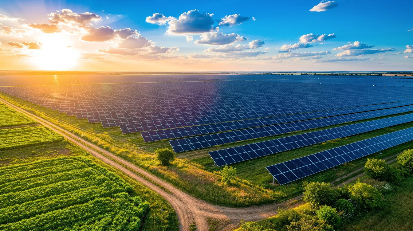 Combien rapporte 1000 m² de panneaux solaires en 2026 ?