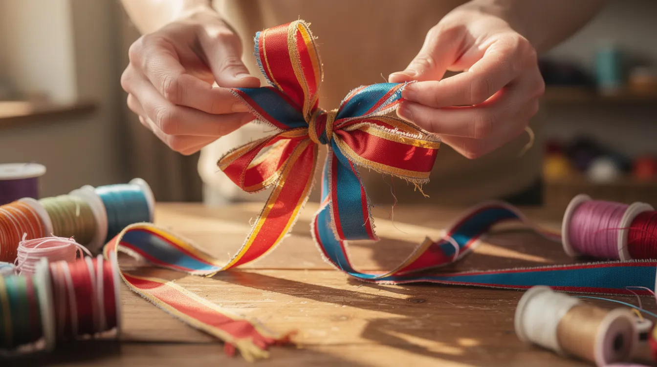Comment faire un noeud avec un ruban large : 5 astuces infaillibles 1 Erreurs courantes à éviter