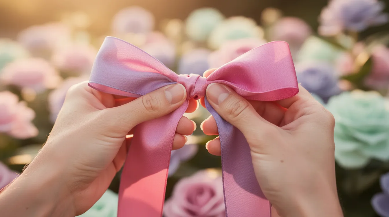 Comment faire un noeud avec un ruban large : 5 astuces infaillibles