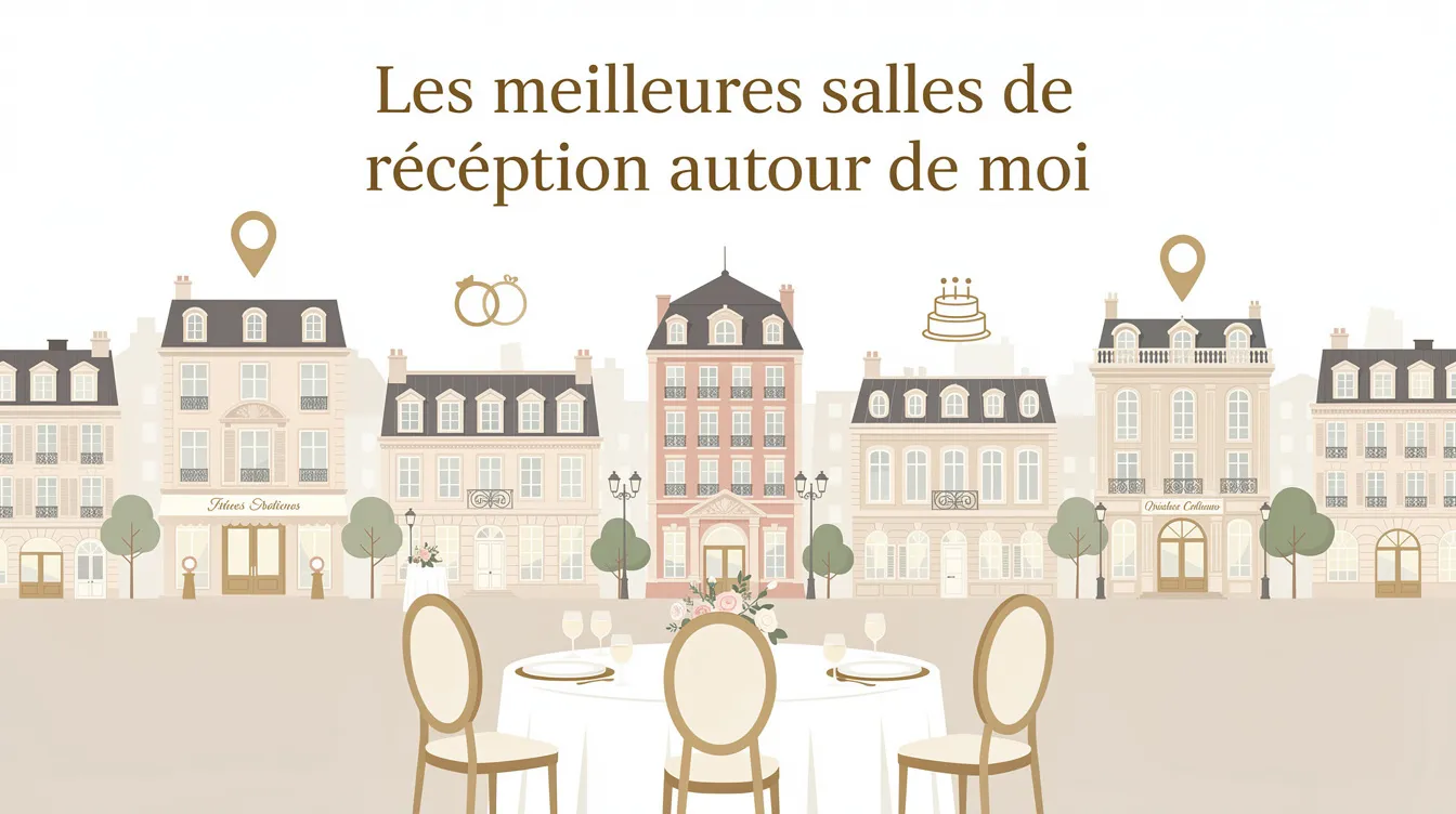 Les meilleures salles de réception autour de moi