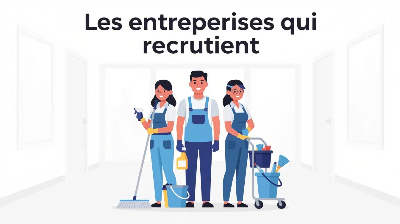 Les entreprises qui recrutent