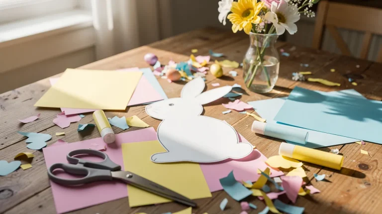 Gabarit lapin à imprimer : créez vos bricolages de pâques