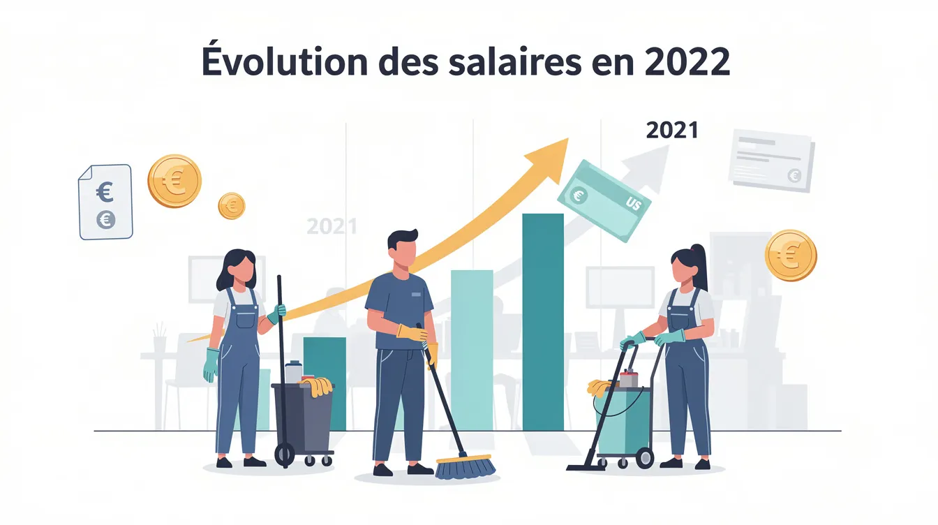 Évolution des salaires en 2022
