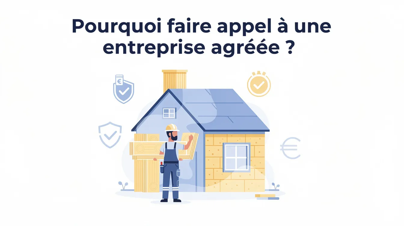 Pourquoi faire appel à une entreprise agréée ?