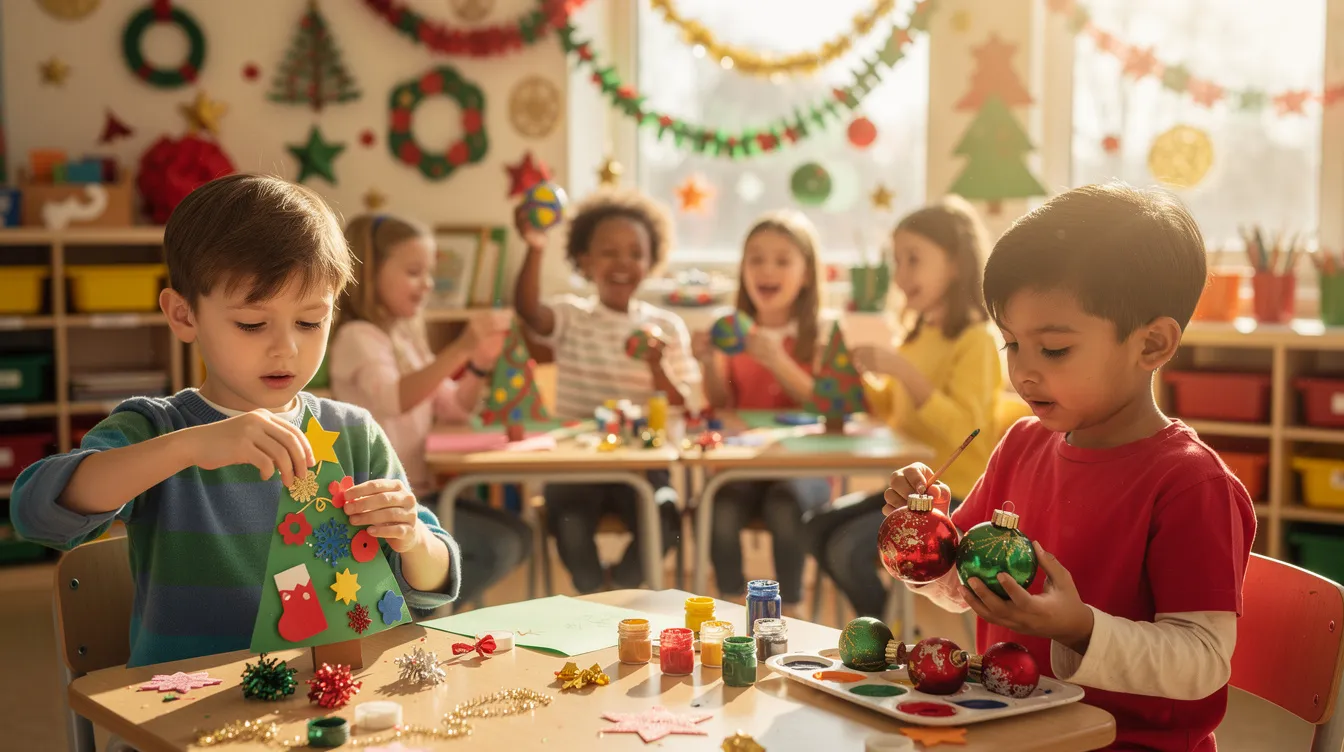 10 idées d'activités créatives pour Noël