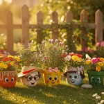 Fabriquer des personnages avec des pots de fleurs : 10 idées créatives