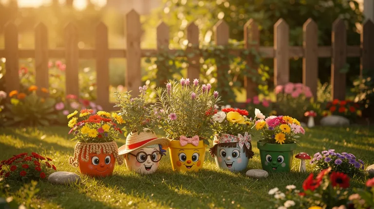 Fabriquer des personnages avec des pots de fleurs : 10 idées créatives