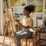 Peindre un tableau facile : 5 idées créatives pour débutants