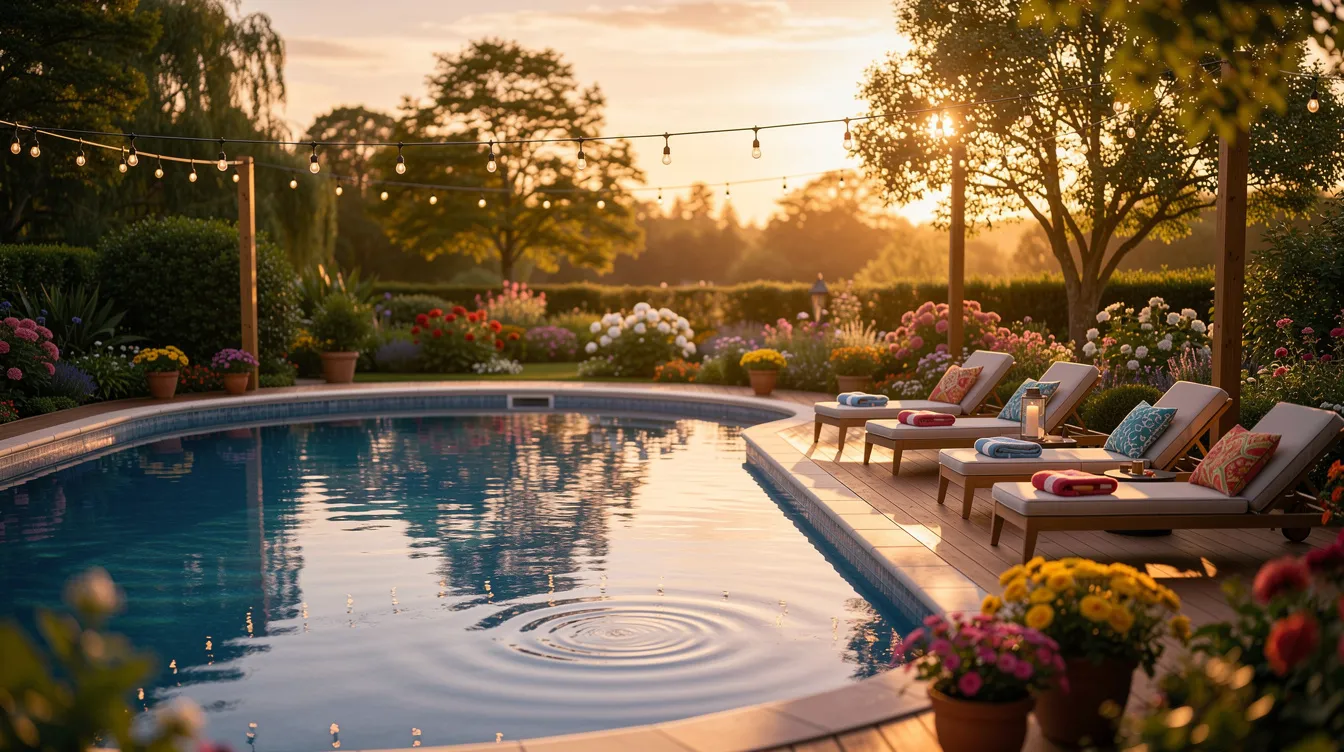 Habillage piscine semi-enterrée : 7 idées pour sublimer votre espace
