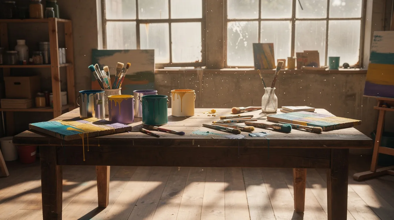 Idées de couleur pour repeindre une table en bois : 10 choix tendance 1 Comment choisir la bonne peinture pour votre table