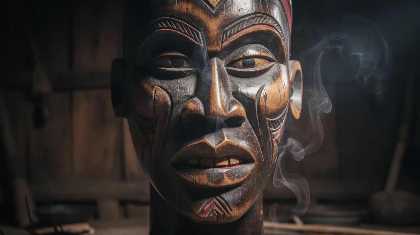 Comment un masque africain peut-il être dangereux ?