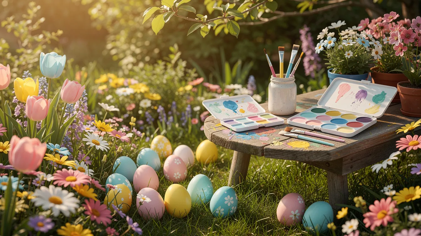 Décoration de pâques extérieure à faire soi-même : 10 idées créatives 1 Comment choisir les couleurs pour votre décoration de Pâques ?