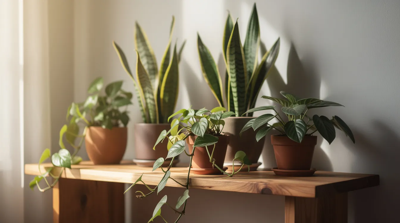 Comment entretenir les plantes d'intérieur peu lumineuses ?