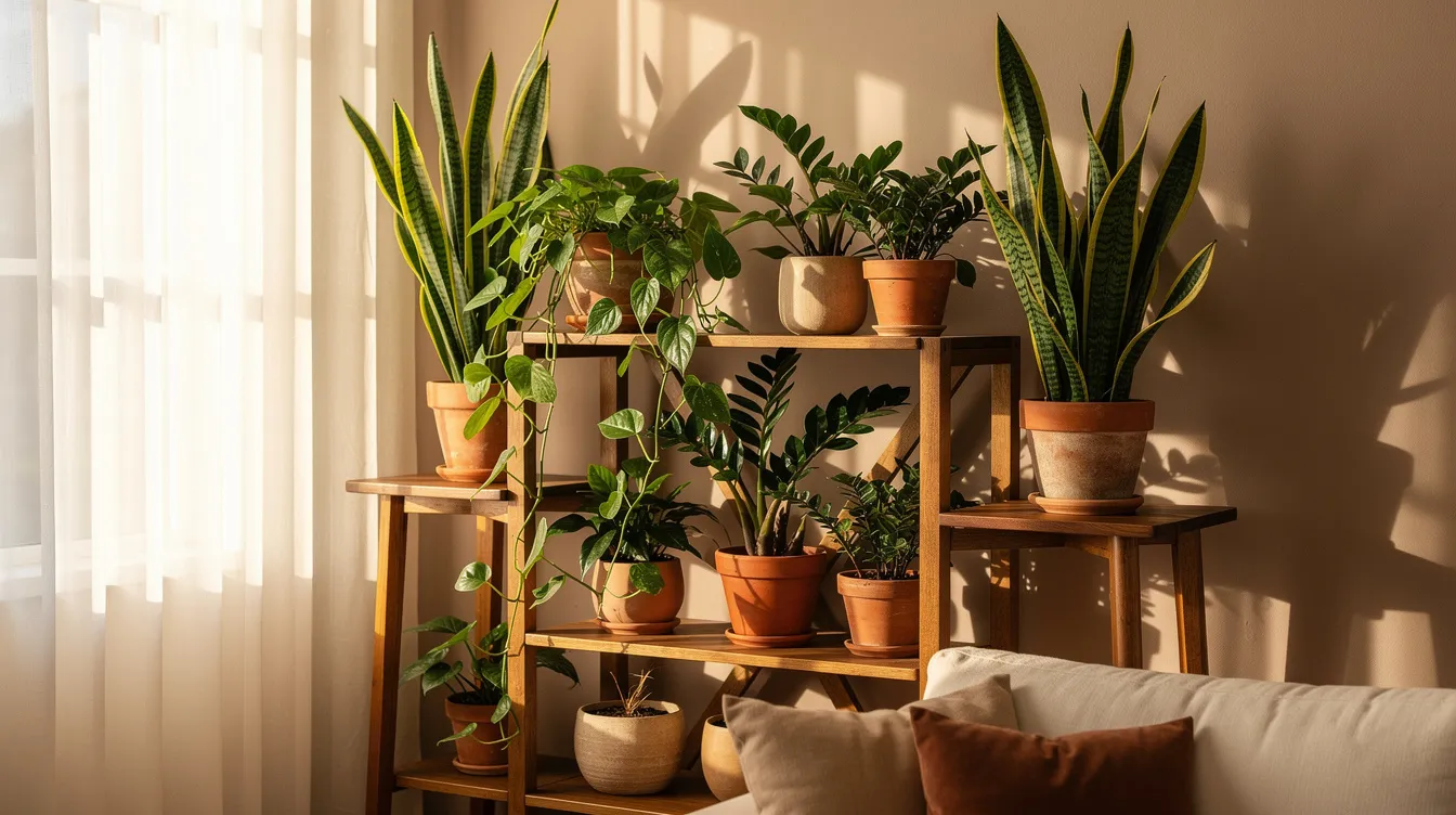 Plantes qui n'ont pas besoin de lumière : 10 variétés idéales pour votre intérieur