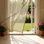Rideau de porte anti-mouche IKEA : votre allié contre les insectes