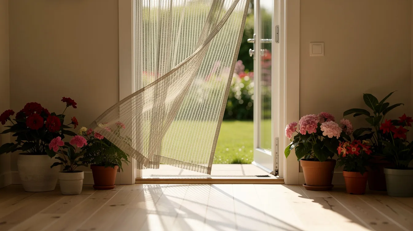 Rideau de porte anti-mouche IKEA : votre allié contre les insectes