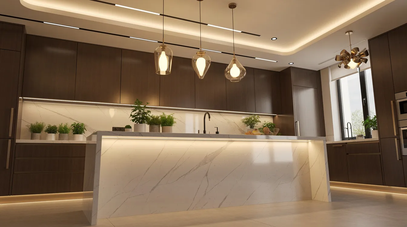 Tendances luminaires cuisine : 7 styles incontournables en 2026