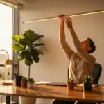Combien de lumens par m² : guide 2026 pour un éclairage optimal