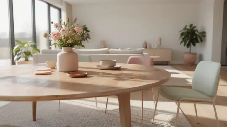 Home 2 Table ronde ancienne relookée : 7 idées pour moderniser votre intérieur